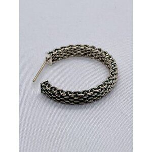 Tiffany & Co Sterling Silver 925 Single Earring Somerset 25mm